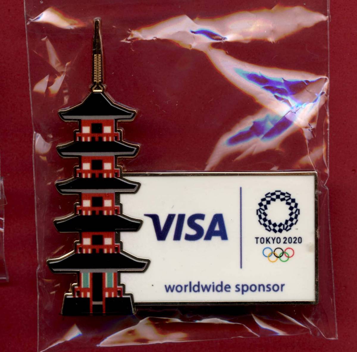 ☆東京オリンピック VISAピンバッジのセット☆ VISA 東京オリンピック