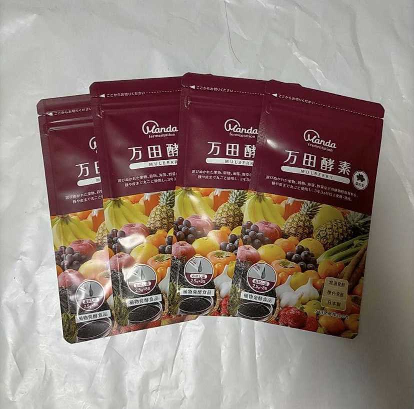万田酵素STANDARD 分包タイプ 77.5g(2.5g×31包)×3袋 万田酵素 マルベリー MULBERYY ペーストタイプ 約1ヶ月分 お試し