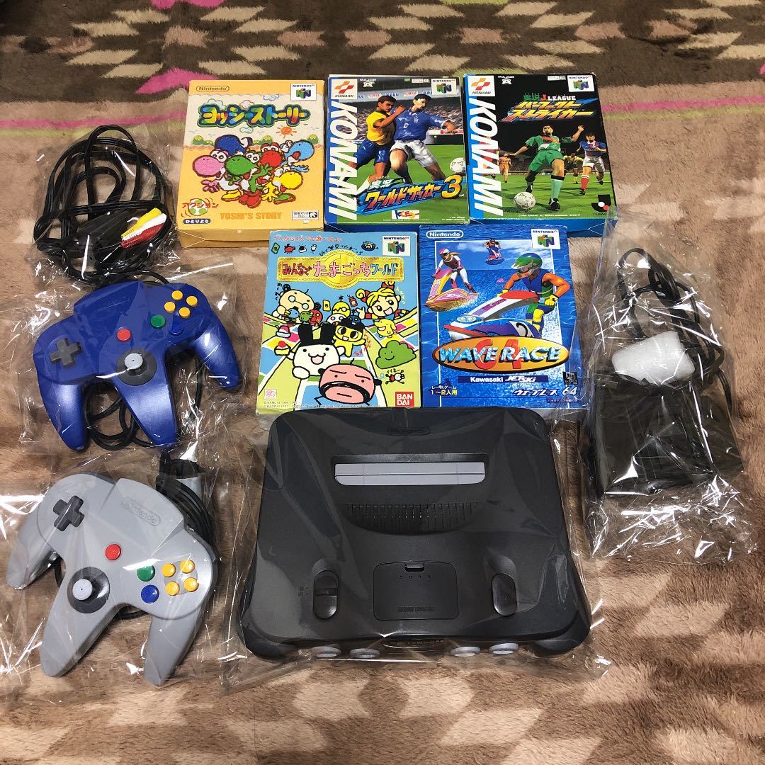 NINTENDO64 本体とゲームソフト5本セット