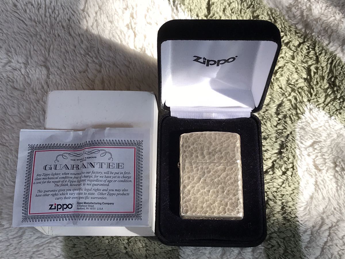 人気，定番人気】 ZIPPO ☆スターリングシルバー 2019年製造