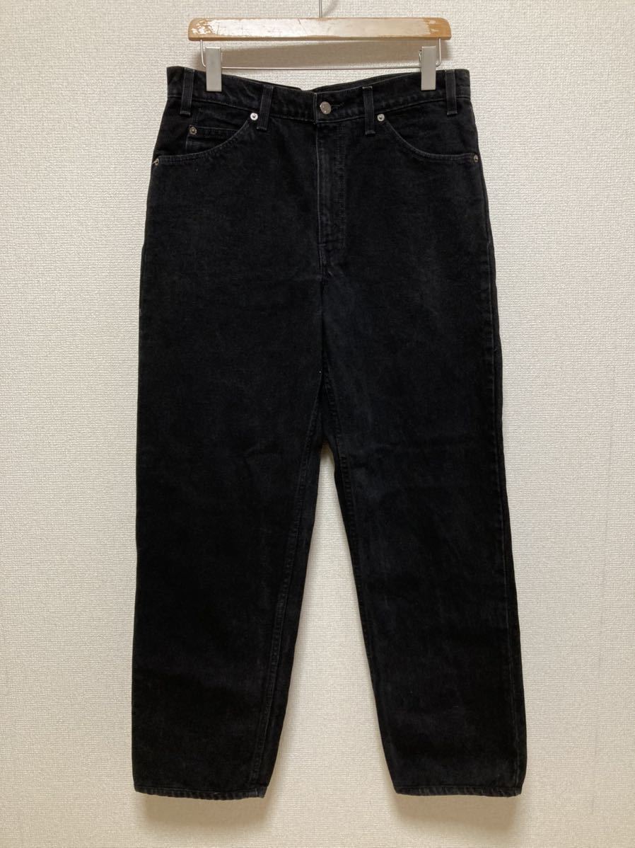 90's メキシコ製 Levi's 550 リーバイス550 RELAXED FIT ブラック