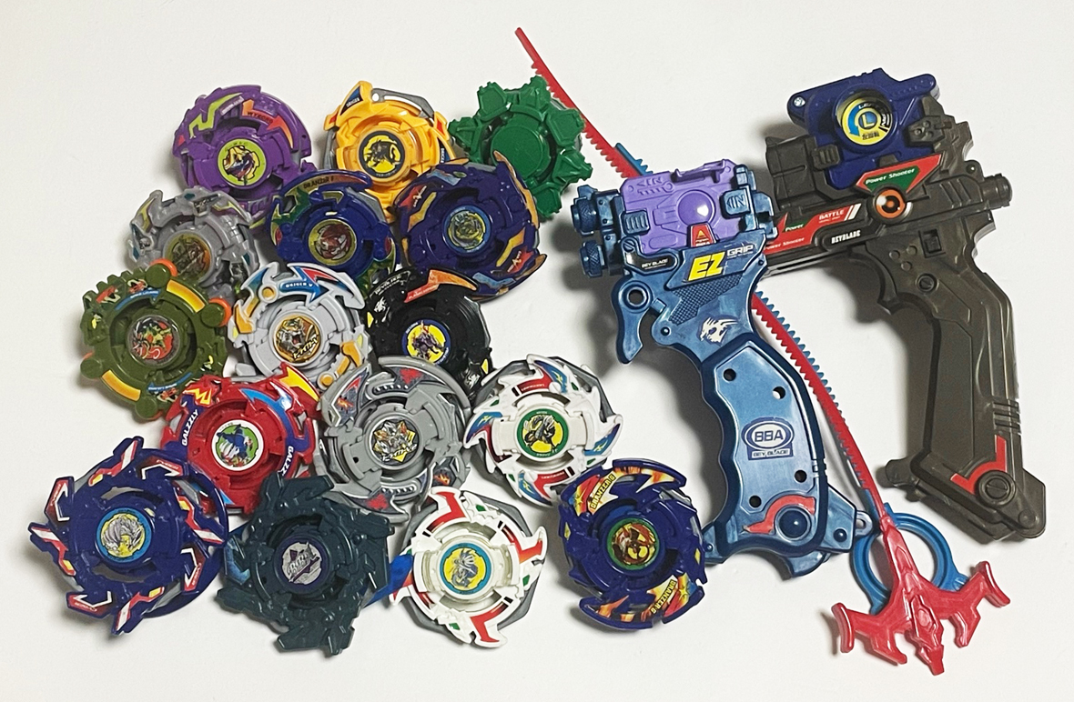 爆転シュート ベイブレード 初代 当時物 大量まとめ売り タカラ BBA