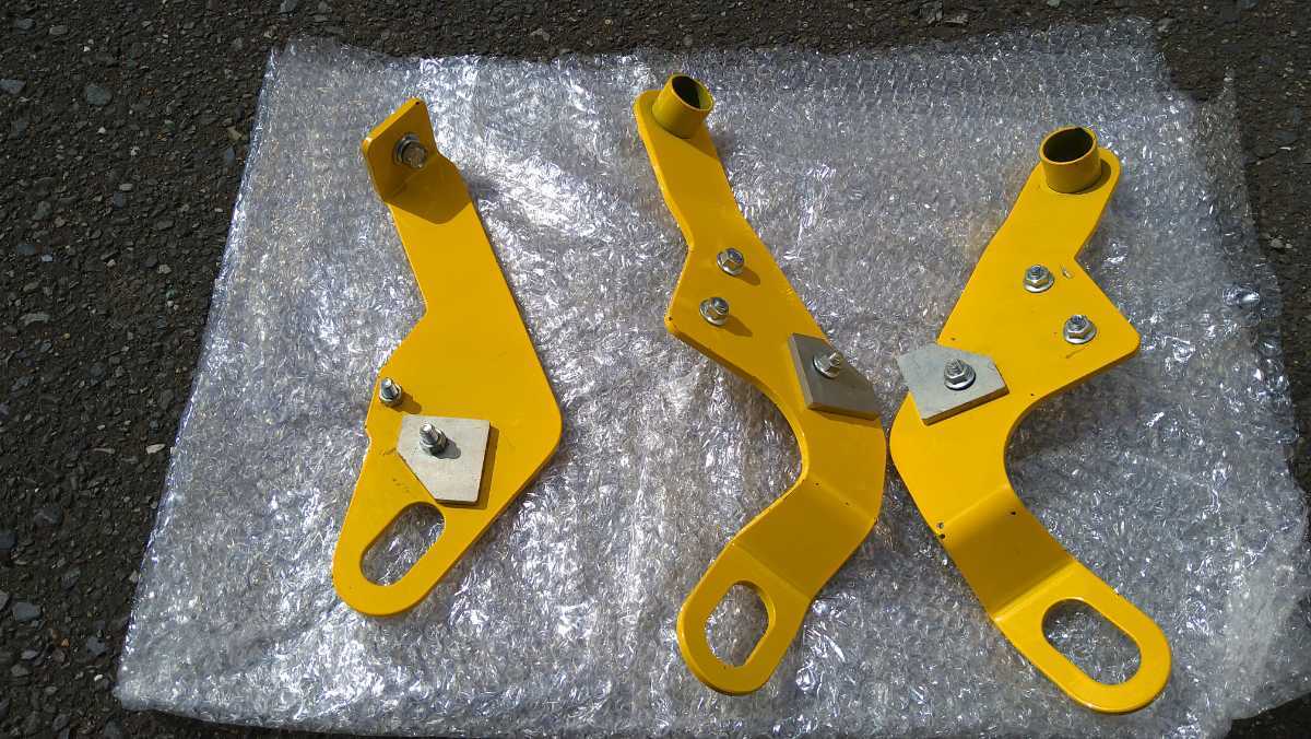 ジムニーJB23w アピオ APIO 牽引フック 前後3点セット　中古品