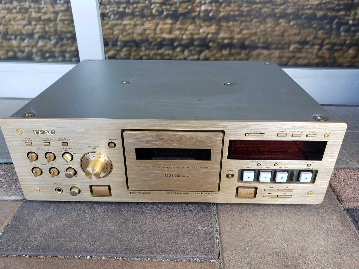 ○TEAC　ティアック　V-6030S　ステレオカセットデッキ（YH9-183）