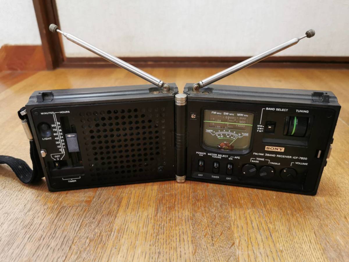 ICF-7800 SONY ジャンク 希少 BCLラジオ 動作未確認 一部難あり⁄希少