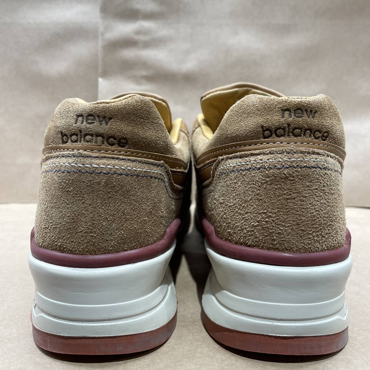 美品】US10 28cm NEW BALANCE M997RW BROWN RED WING レッドウィング 
