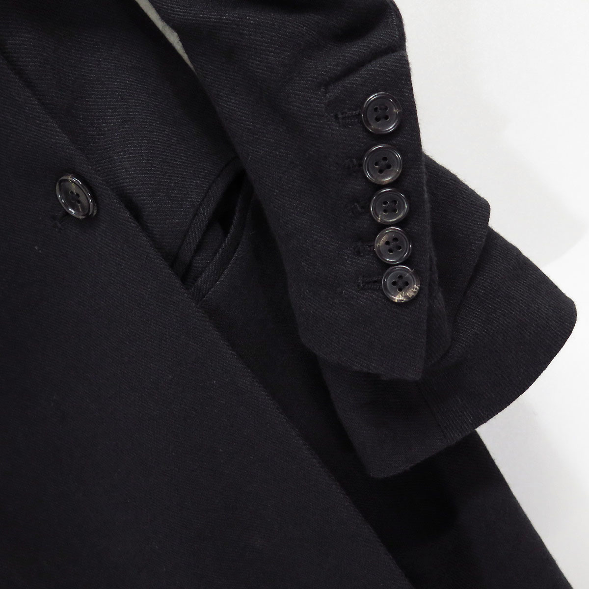 2009 ANN DEMEULEMEESTER WOOL LONG COAT 34 ARCHIVE アンドゥムルメス