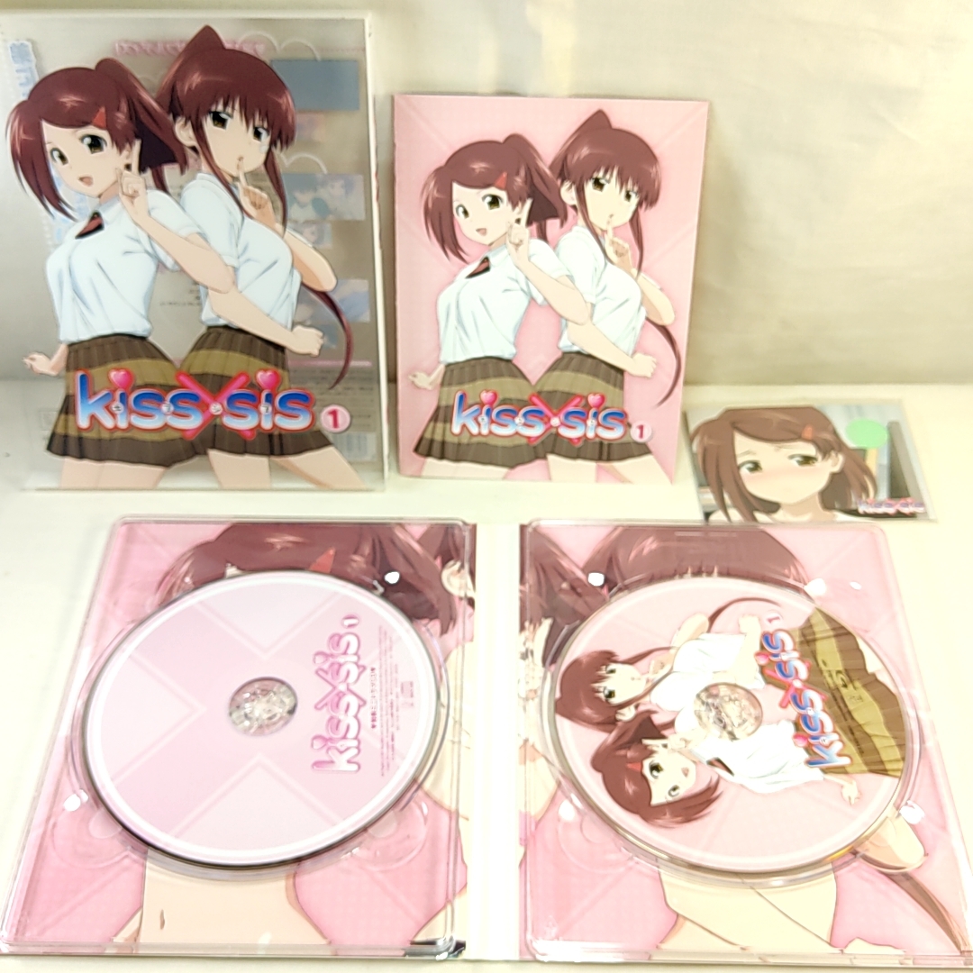 初回版　特典全付　kiss × sis blu-ray 全4巻セット BOX付