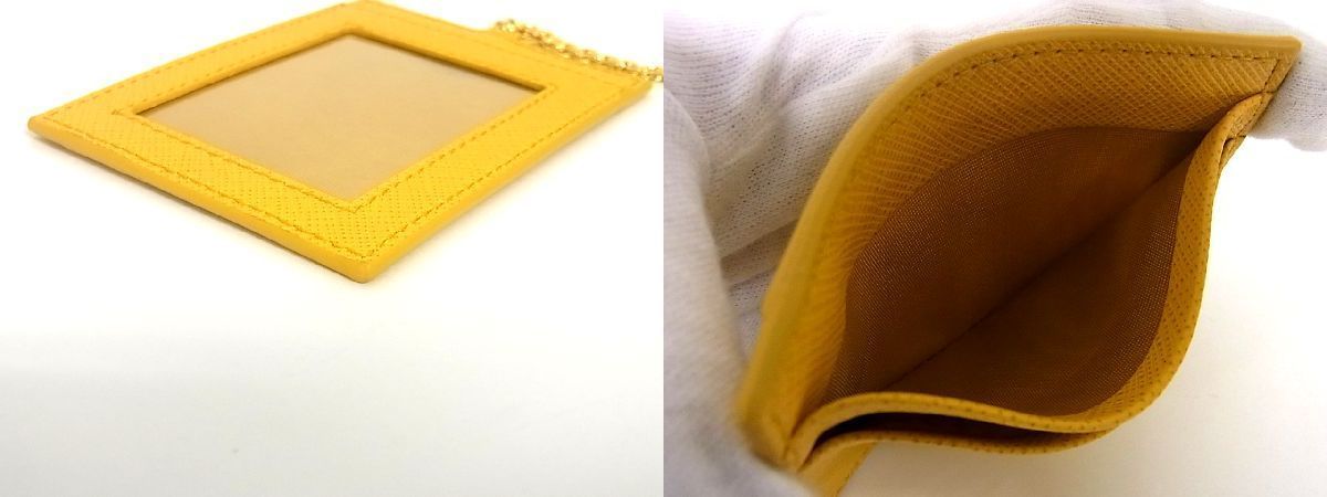 1円 □美品□ PRADA プラダ 1MH132 サフィアーノレザー ロボット 