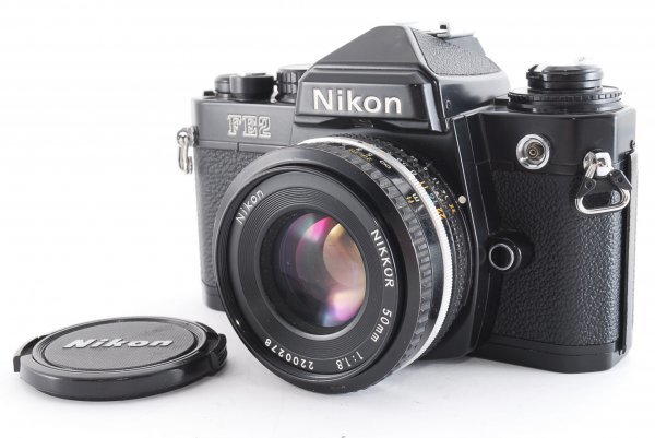 FE2 Nikon ニコン ブラック フィルムカメラ ボディ 一眼レフ | 1円