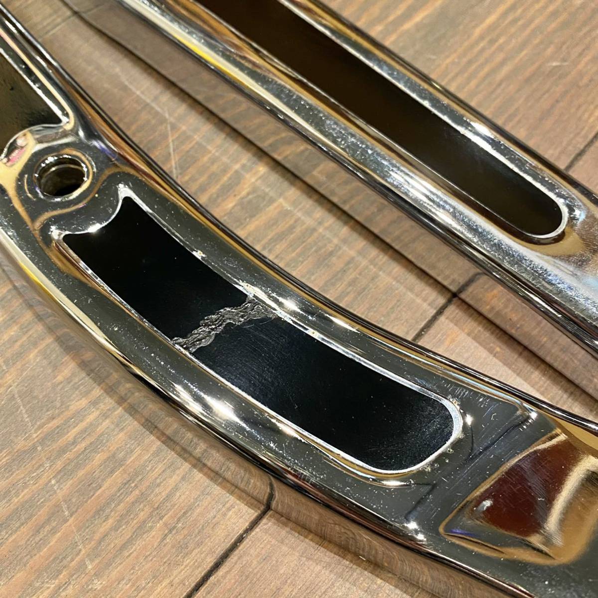 ハーレー純正ショベルFX系ローライダー用フェンダーストラット 