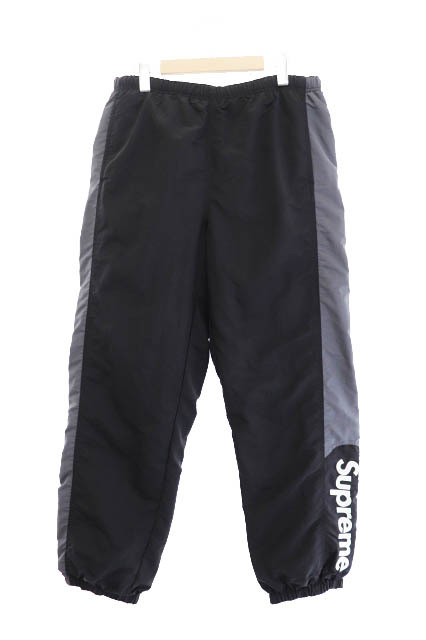  シュプリーム SUPREME 19AW Side Logo Truck Pants サイド ロゴ 刺繍 ナイロン トラック パンツ M 黒 ブラック AA(ボトムス)｜売買されたオークション情報、yahooの商品情報をアーカイブ公開 - オークファ 男性用