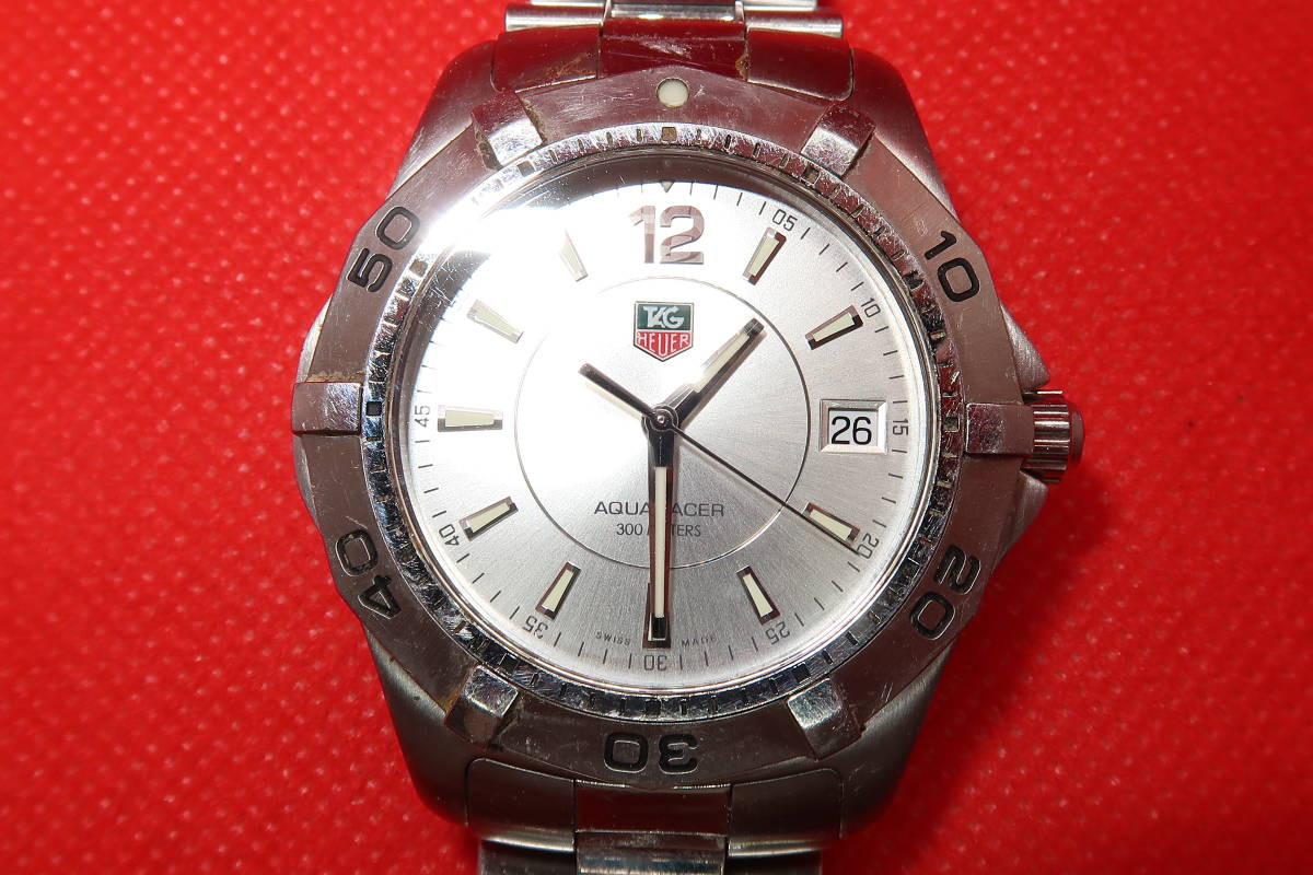 ♪♪タグホイヤー TAG Heuer WAF1112 AQUARACER アクアレーサー 