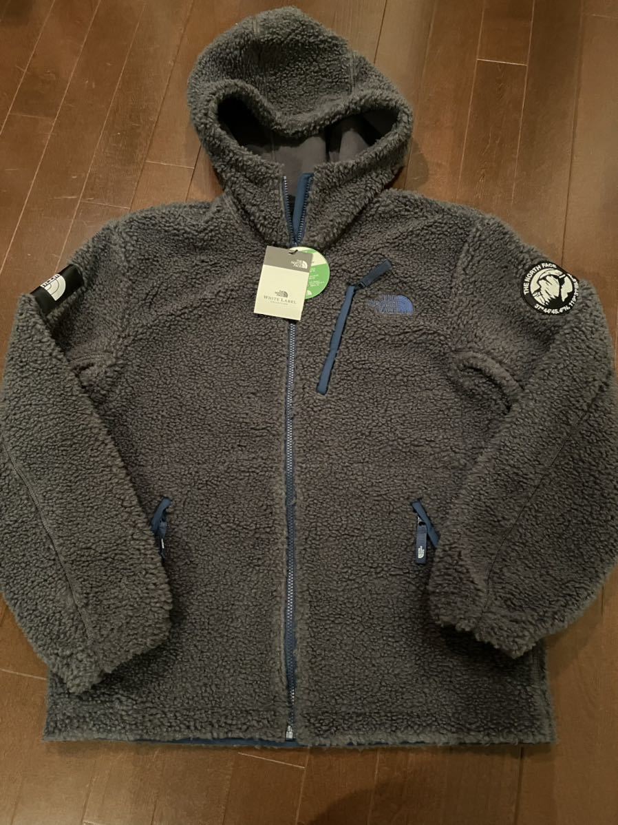 限定セール，本物保証 日本未発売 ノースフェイス ホワイトレーベル THE NORTH FACE RIMO HOOD FLEECE JACKET リモフリースジャケット フーディ グレー L(フリース)｜売買されたオークション情報、yahooの商品情報をアーカイ 男性用