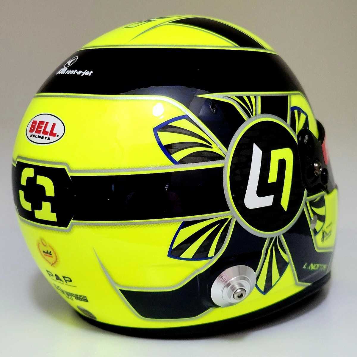 スポーツ別 ランド・ノリス 直筆サイン入り 1/2 ヘルメット マクラーレン