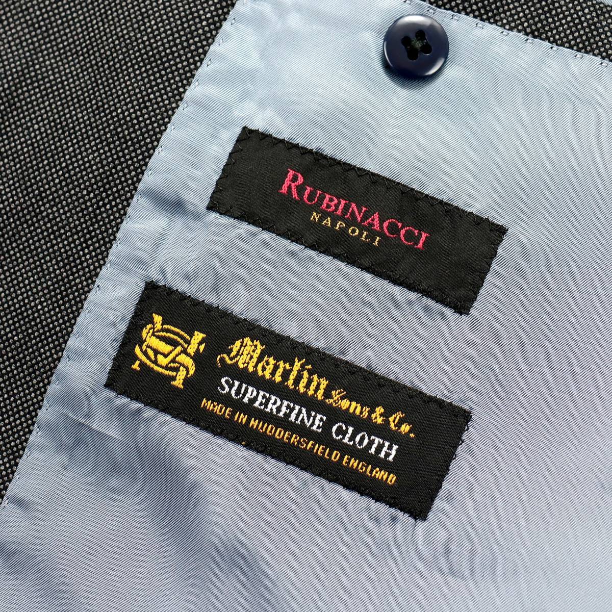 至高のナポリ仕立て◎ロンドンハウス「RUBINACCI/ルビナッチ」正統派英国調通年仕様◎スミズーラ スーツ XL~ ナポリ最高峰 「Rubinacci Napoli&frasl;ルビナッチ」ロンドンハウス Artigiano ciao 本物のクラシックナポリへの道（1）