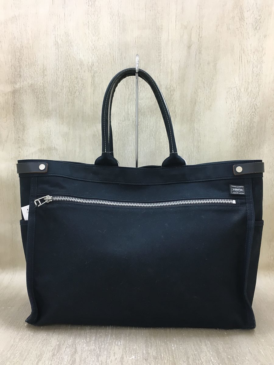 PORTER GIRL◇NAKED/ネイキッド/トートバッグL/-/紺/667-09468
