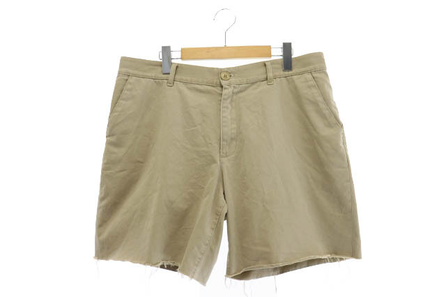  サンローラン パリ SAINT LAURENT PARIS Cutoff Chino Shorts 2016年モデル チノ ショーツ ハーフ パンツ 456700 Y899M 33 ベージュ AA(Lサイズ)｜売買されたオークション情報、yahooの商品情報をアーカイブ公開 Lサイズ