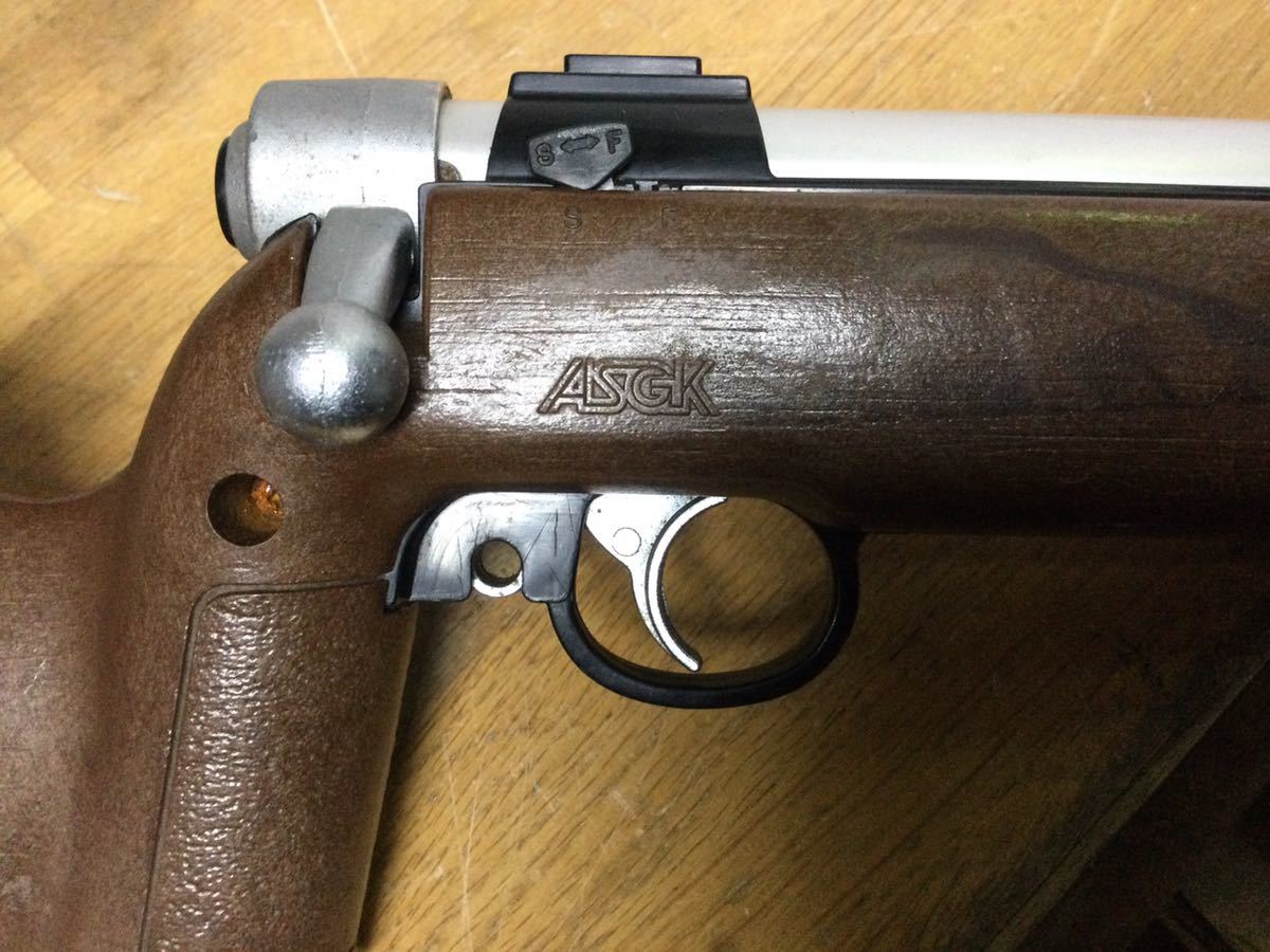 モデルガン ASGK UNIX 1986 MODEL PATENTS PENDING MADE IN JAPAN