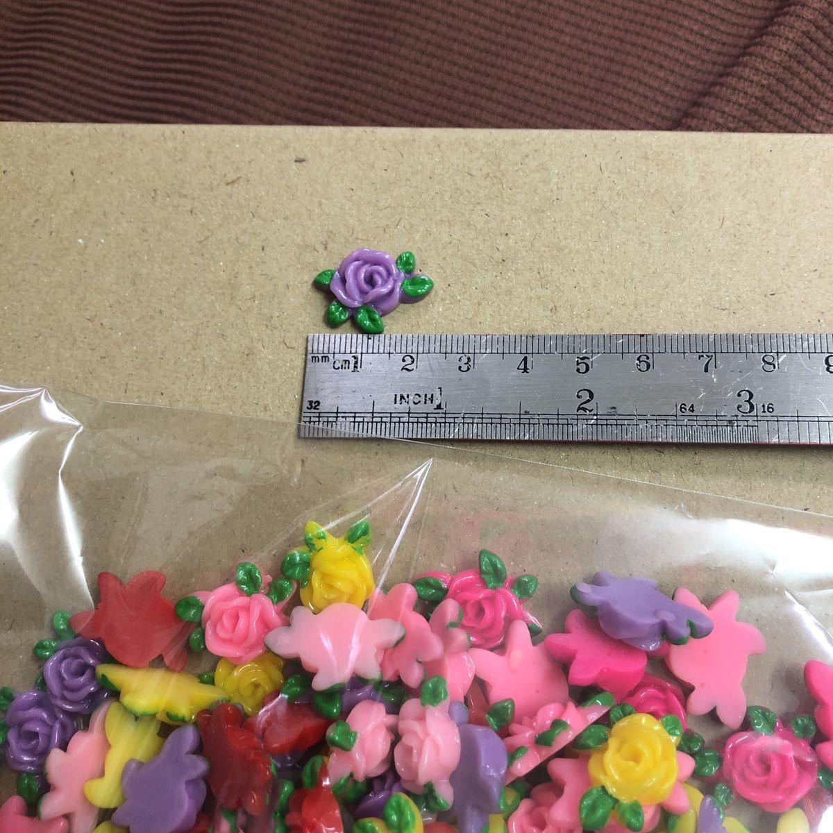 プラパーツ 薔薇 大量 まとめ売り 200個 MIX_2