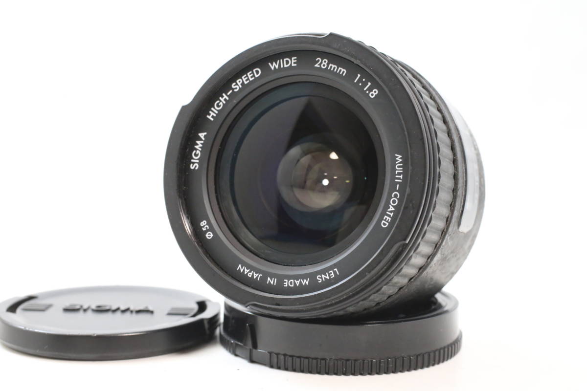 28mm WIDE SIGMA HIGH-SPEED シグマ F1.8 II 単焦点レンズ f1.8 F1 カメラ