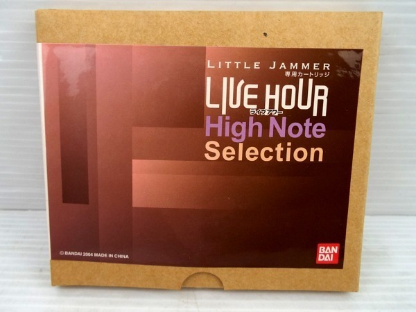 【未使用】 リトルジャマー 専用カートリッジ ライブアワー High Note ♪LITTLE JAMMER 専用カートリッジ ライブアワー High Note Selection