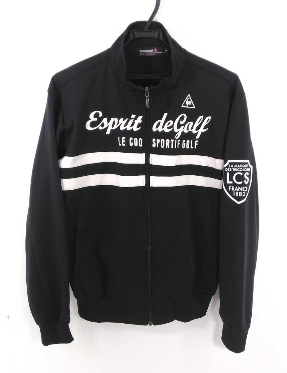 新作登場，得価 le coq sportif GOLF ルコックゴルフ トラックジャケット Mサイズ 黒 ジャージトップス ウインドブレーカー 106(ルコック)｜売買されたオークション情報、yahooの商品情報をアーカイブ公開 - オーク ジャンパー、ジャケット