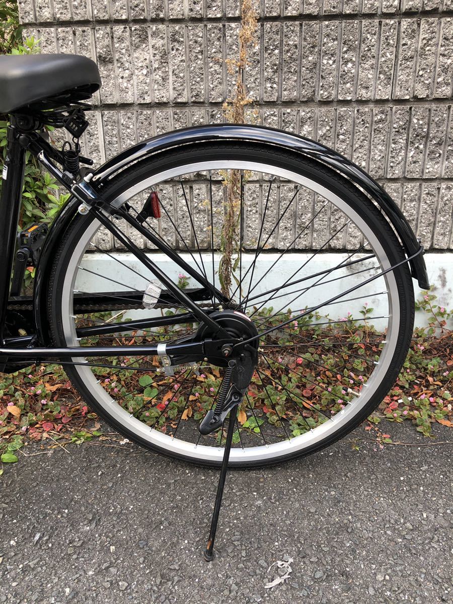 26インチ アサヒ Cadarola LEDライト シティサイクル 通学 通勤 中古 