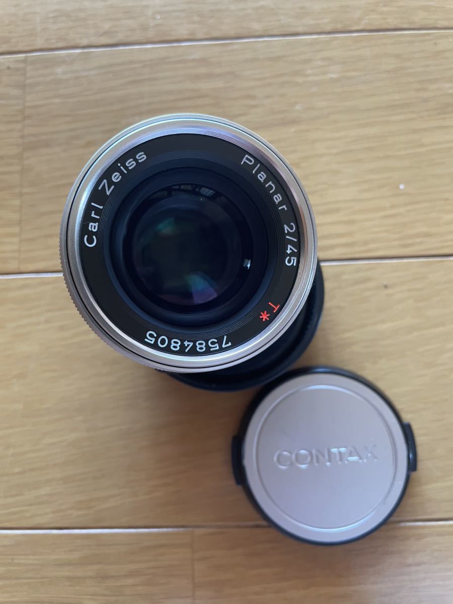 CARL ZEISS PLANAR 45mm F2 コンタックス フィルムカメラ CONTAX G1
