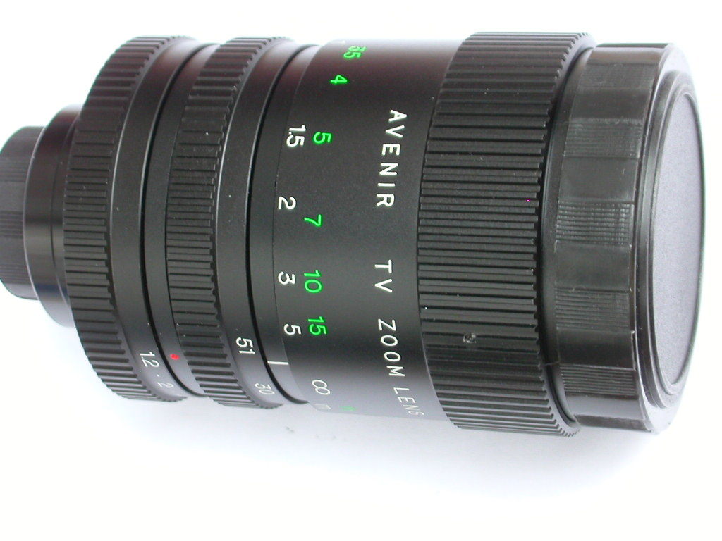 AVENIR CCTV ZOOM LENZ 8.5mm-51mm F1.2 Cマウント 未使用 CCTV Lens Camera Iris, Manual Movie
