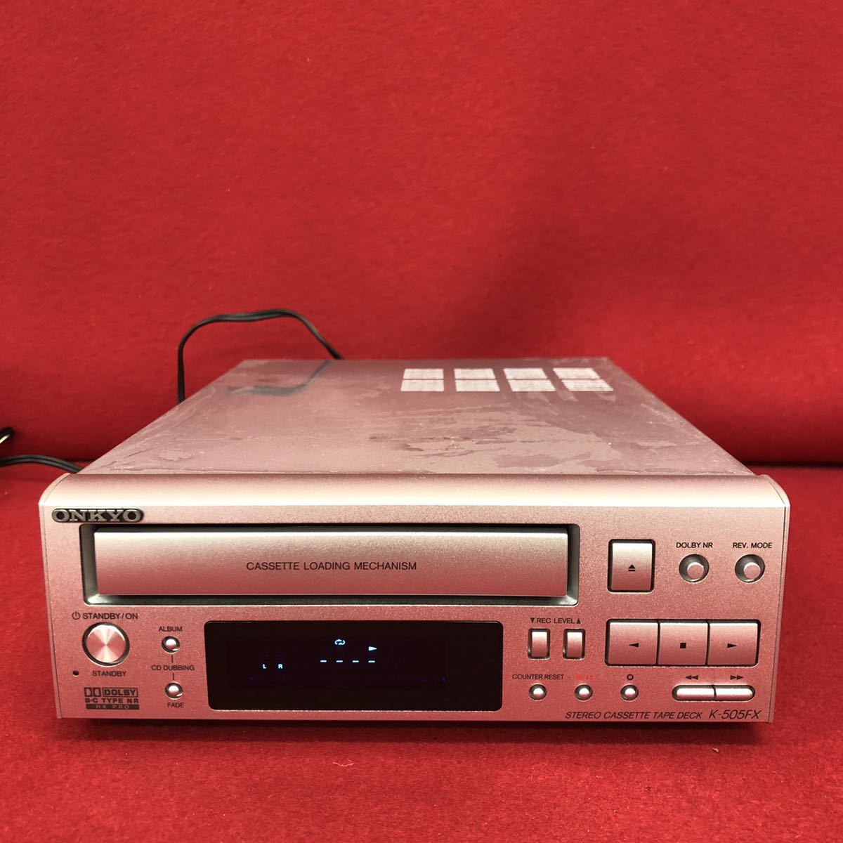 ONKYO Stereo Tape K-505X(S) オンキヨー（オンキョー） STEREO ONKYO