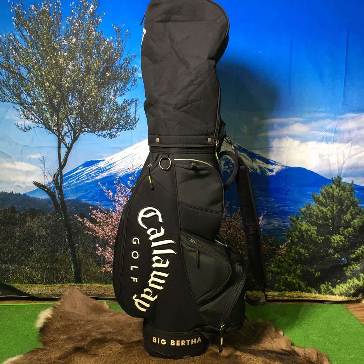 JGB-445 キャロウェイ Callaway 黒 BIG BERTHA キャディバッグ 内口径 