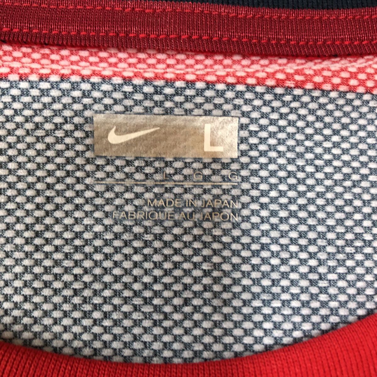 2008 鹿島アントラーズ 選手支給 ユニフォーム NIKE ナイキ 長袖 L