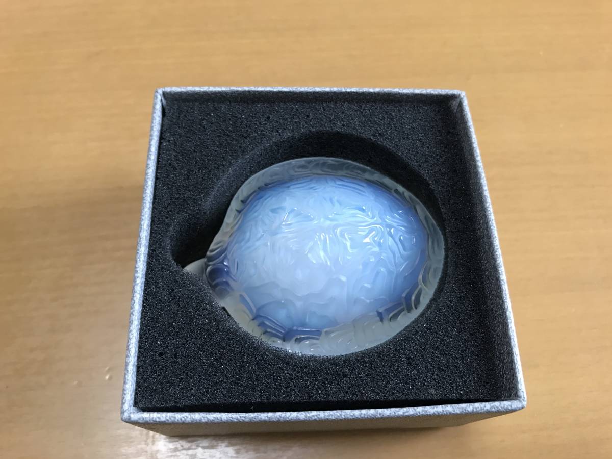 美品 保管品 LALIQUE FRANCE ラリック カメ フィギュリン トルチュ 
