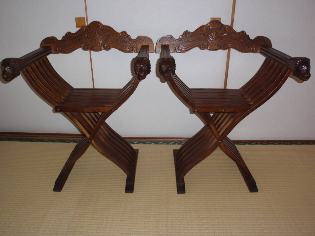 籐製折りたたみ椅子2脚セット イタリア製 1970年代 Etsy 日本 イタリア 