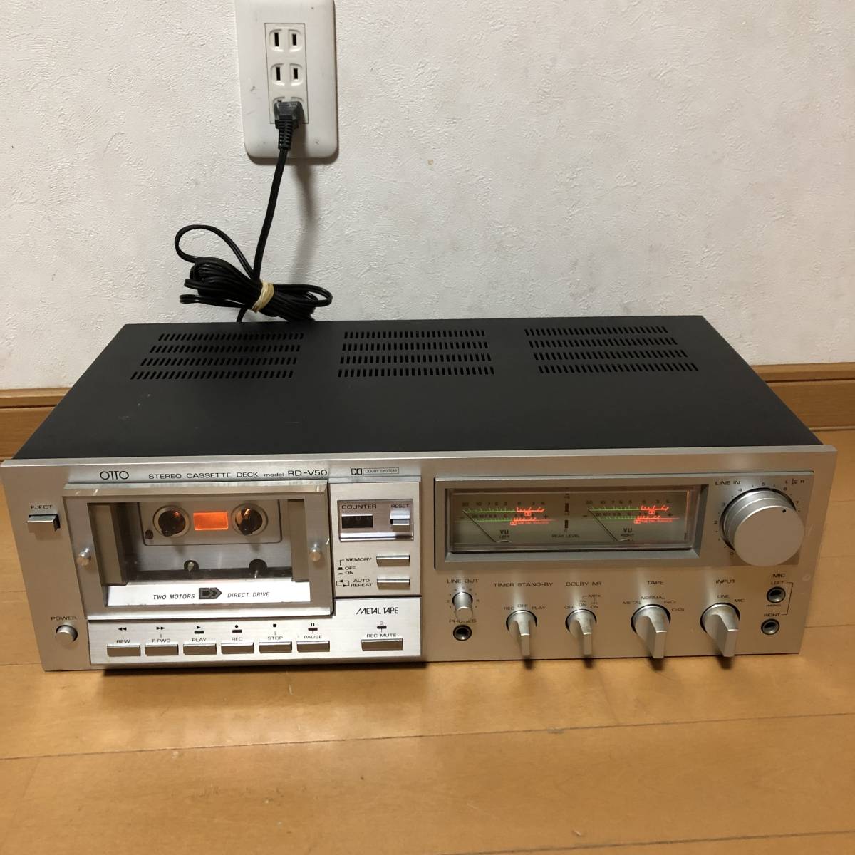 オットー カセットデッキ OTTO RD-V50