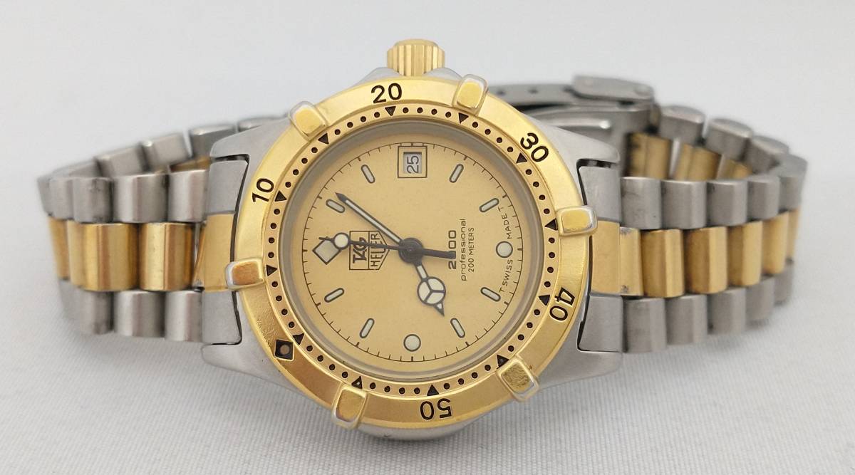 ジャンク【不動のため】 TAG HEUER タグホイヤー 964.008 2000シリーズ 