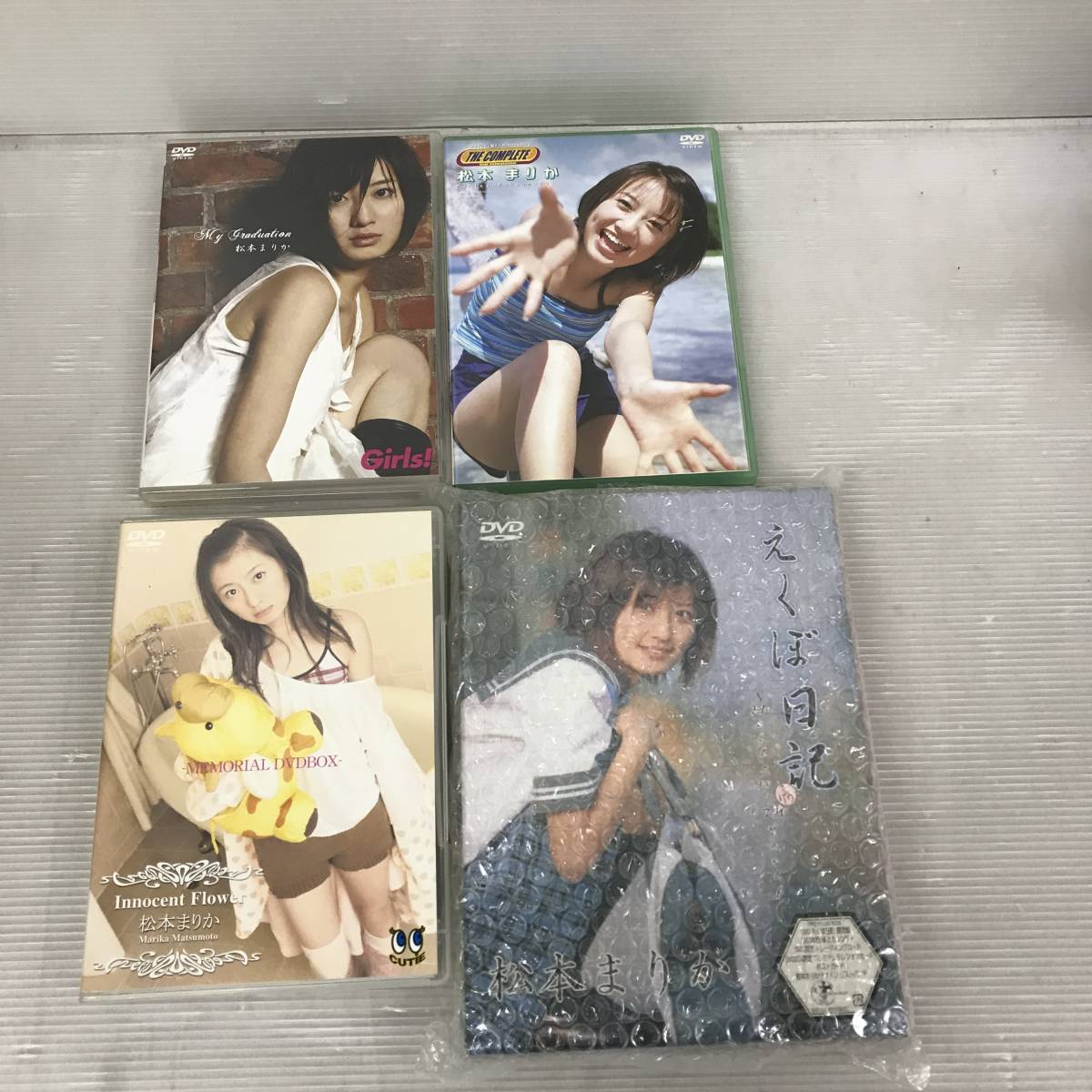 dg459 送料無料！松本まりか DVD まとめ 4点セット My Graduation THE 