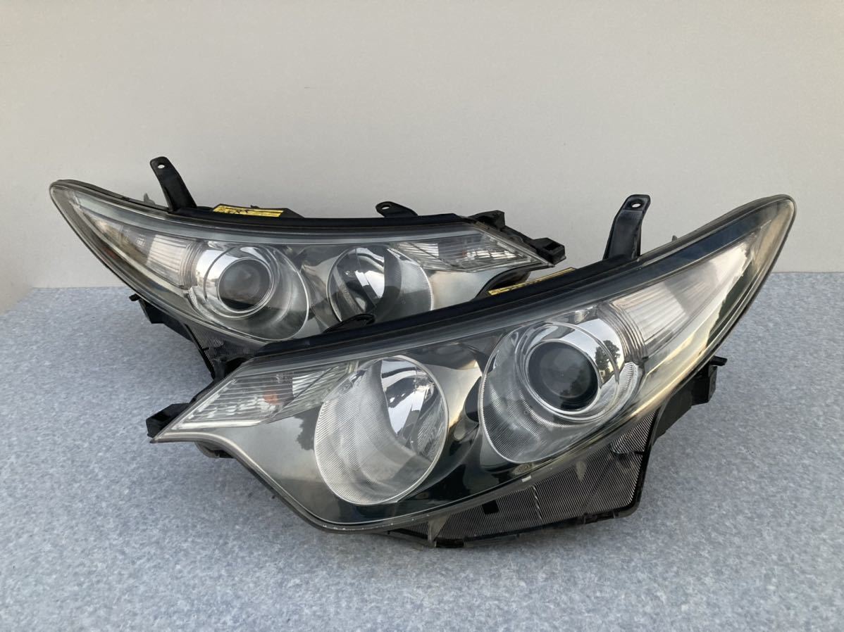 (CL-21102906)美品 点灯OK ACR50 前期 エスティマ 純正 HID ヘッドライト 左右セット AFS無 KOITO 28-192 ACR55 GSR50 GSR55