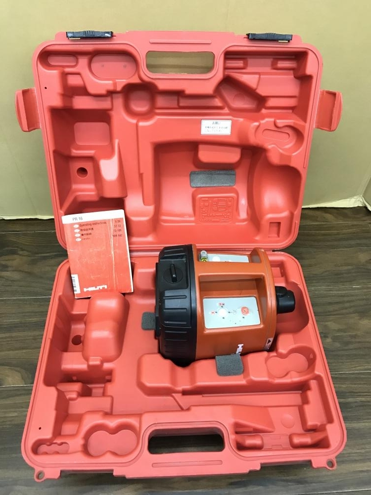006□おすすめ商品□ヒルティ HILTI 回転ローティングレーザー PR16 ※未校正