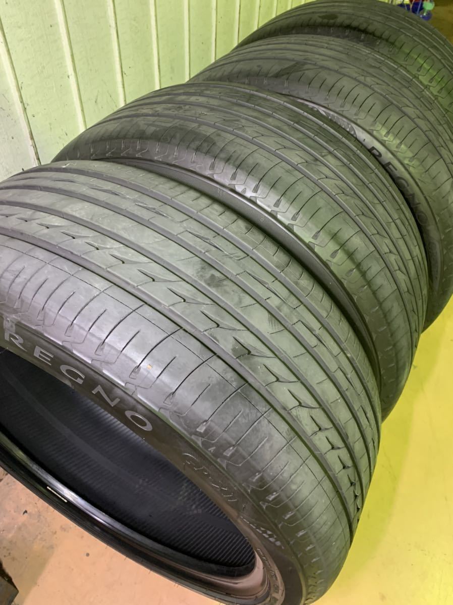 極上品 2021年製 BRIDGESTONE REGNO GR-XⅡ 245/40R20 バリ山 バリ溝