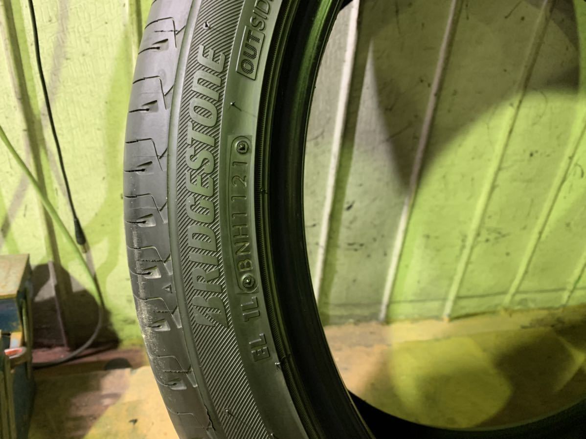 極上品 2021年製 BRIDGESTONE REGNO GR-XⅡ 245/40R20 バリ山 バリ溝