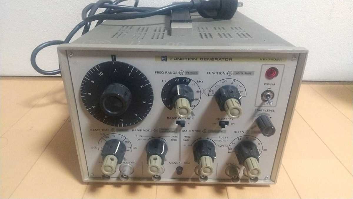  ナショナル ファンクションジェネレータ VP-7402A function GENERATOR Panasonic(アマチュア無線)｜売買されたオークション情報、yahooの商品情報をアーカイブ公開 - オークファン その他