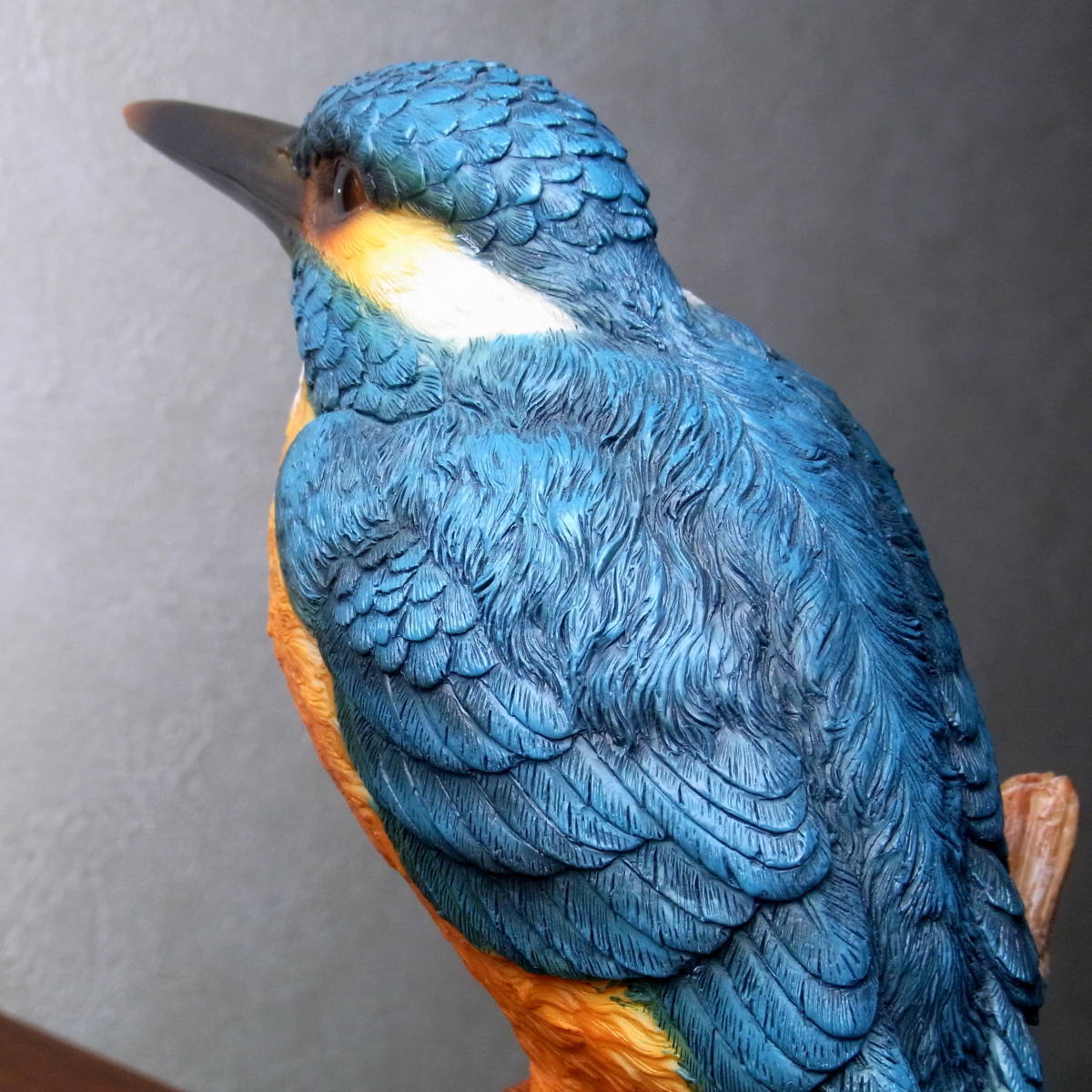 カワセミ 鳥 フィギュリン 川蝉 : 置物 高さ8.5cm ロイヤルウースター