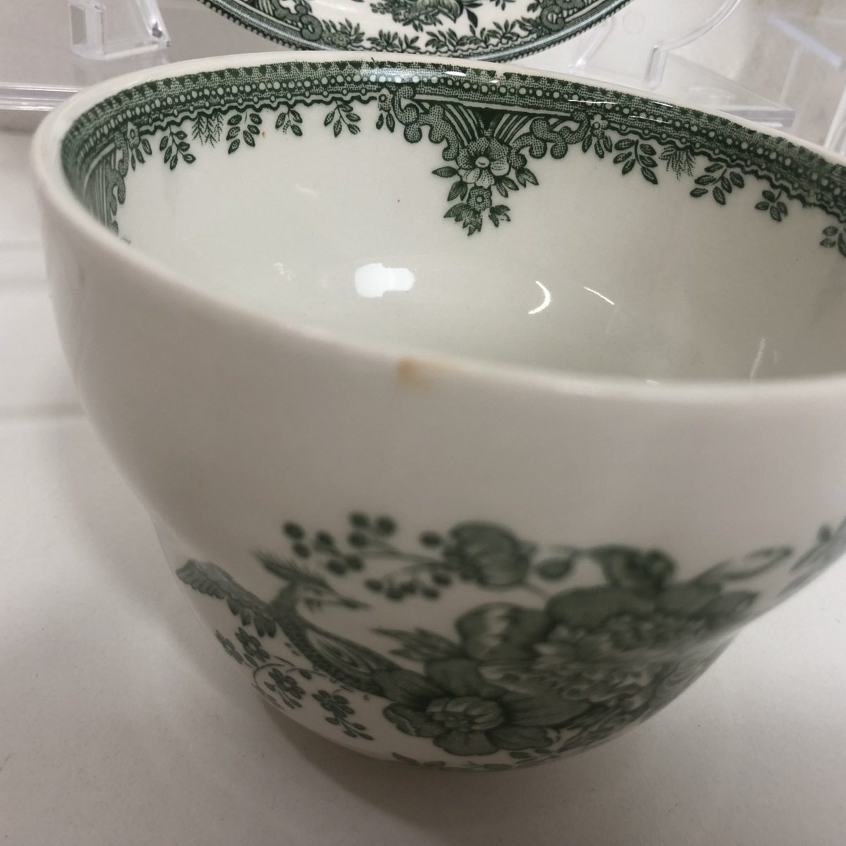 バーレイ Burleigh 英国輸入雑貨 プラムアジアティックフェザンツ 