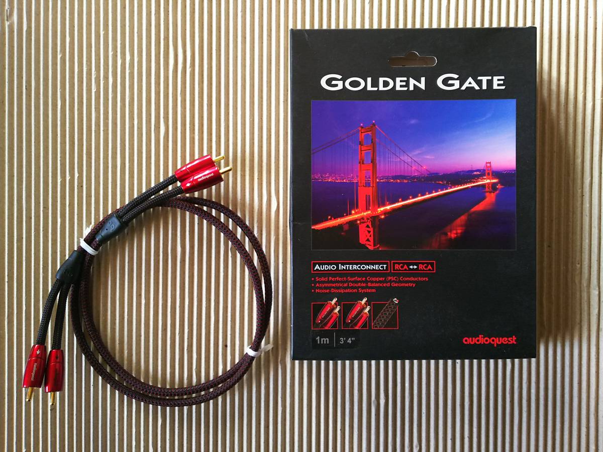 audioquest GOLDEN GATE オーディオクエスト/ゴールデンゲート 方向性