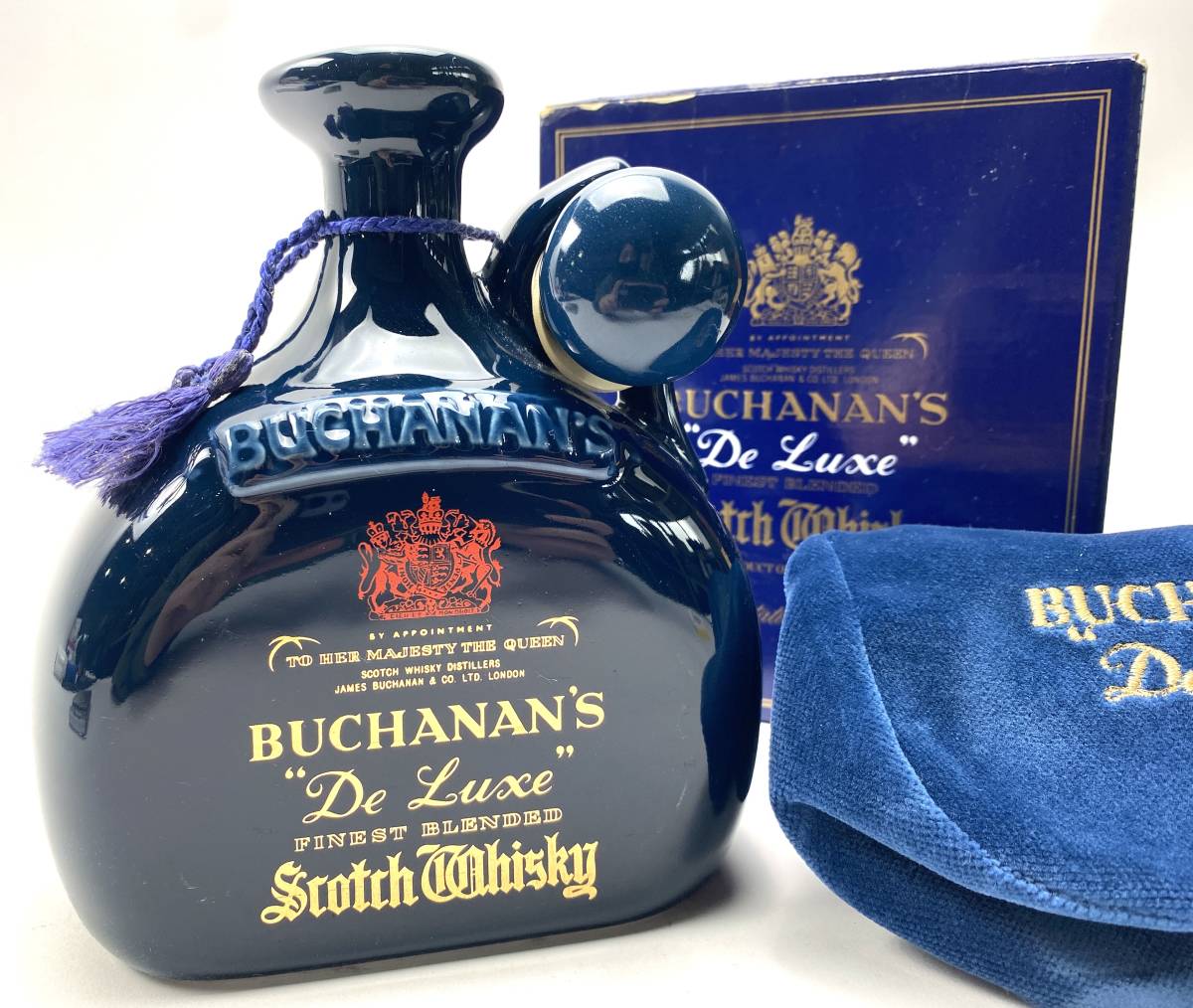 ブキャナンズ デラックス BUCHANAN'S 旧 ティンキャップ 750ml 未開栓