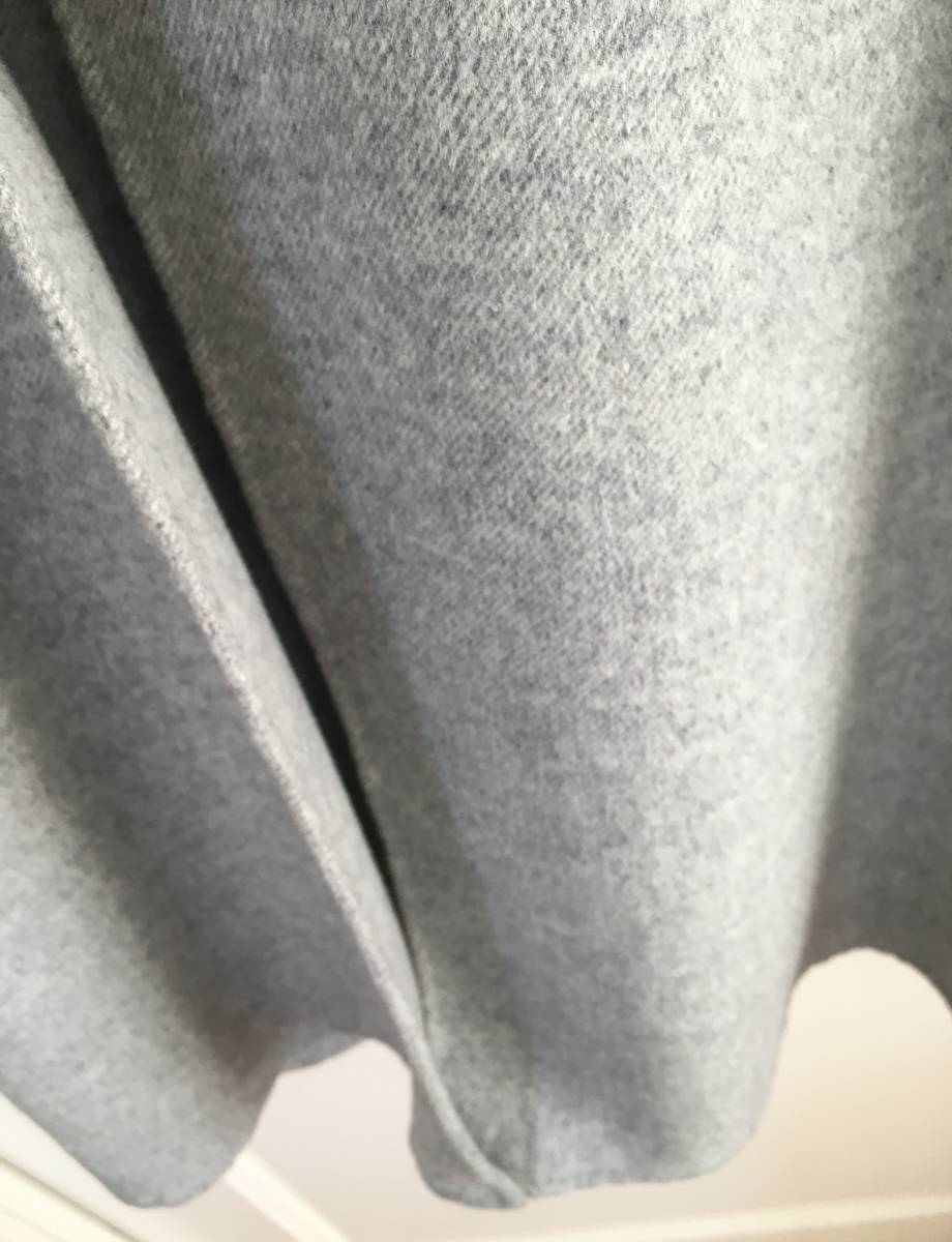 タグ付き未使用 ZARA ロングジレ グレー Mサイズ ウール素材 ベスト 1