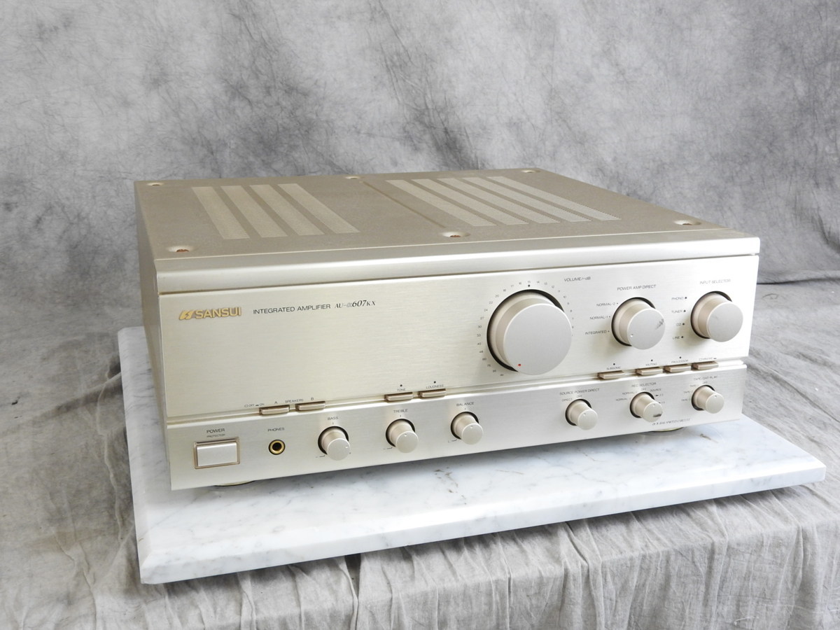 SANSUI プリメインアンプ サンスイ - AU-α607KX 山水 AU-α607 Yahoo