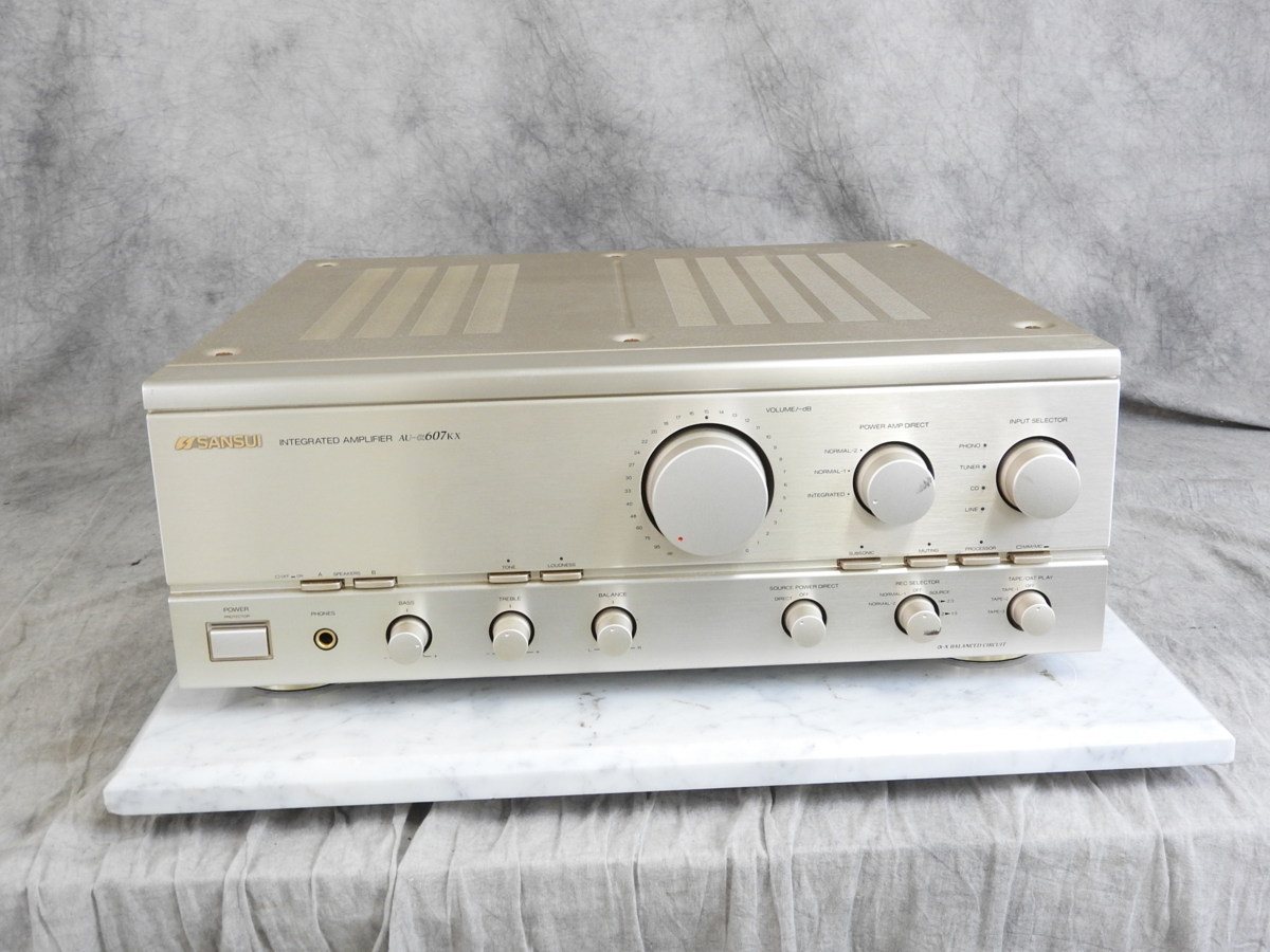 SANSUI プリメインアンプ サンスイ - AU-α607KX 山水 AU-α607 Yahoo